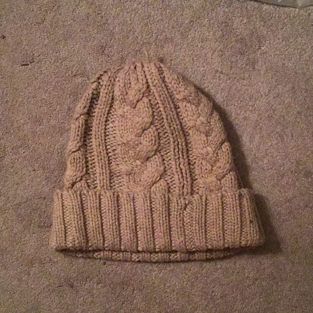 Tan Knit Hat NEW